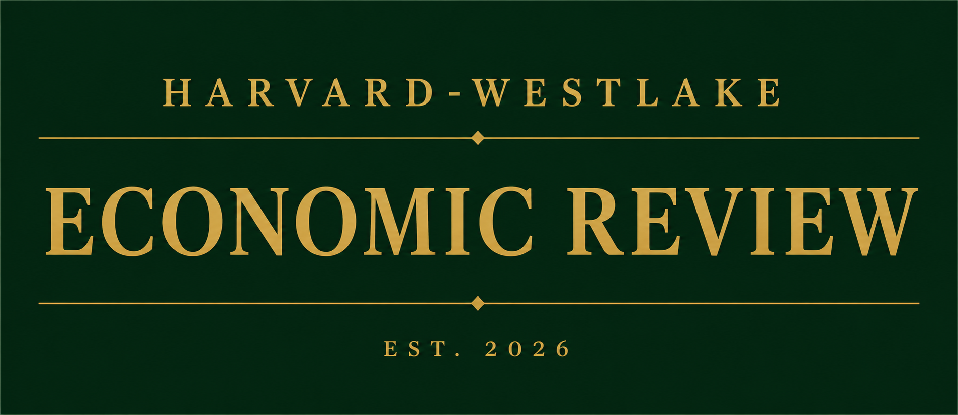 Harvard-Westlake Economic Review